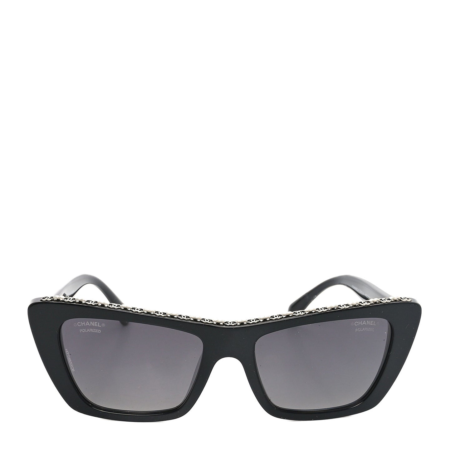 Acetate Butterfly Sunglasses 5540-A Black