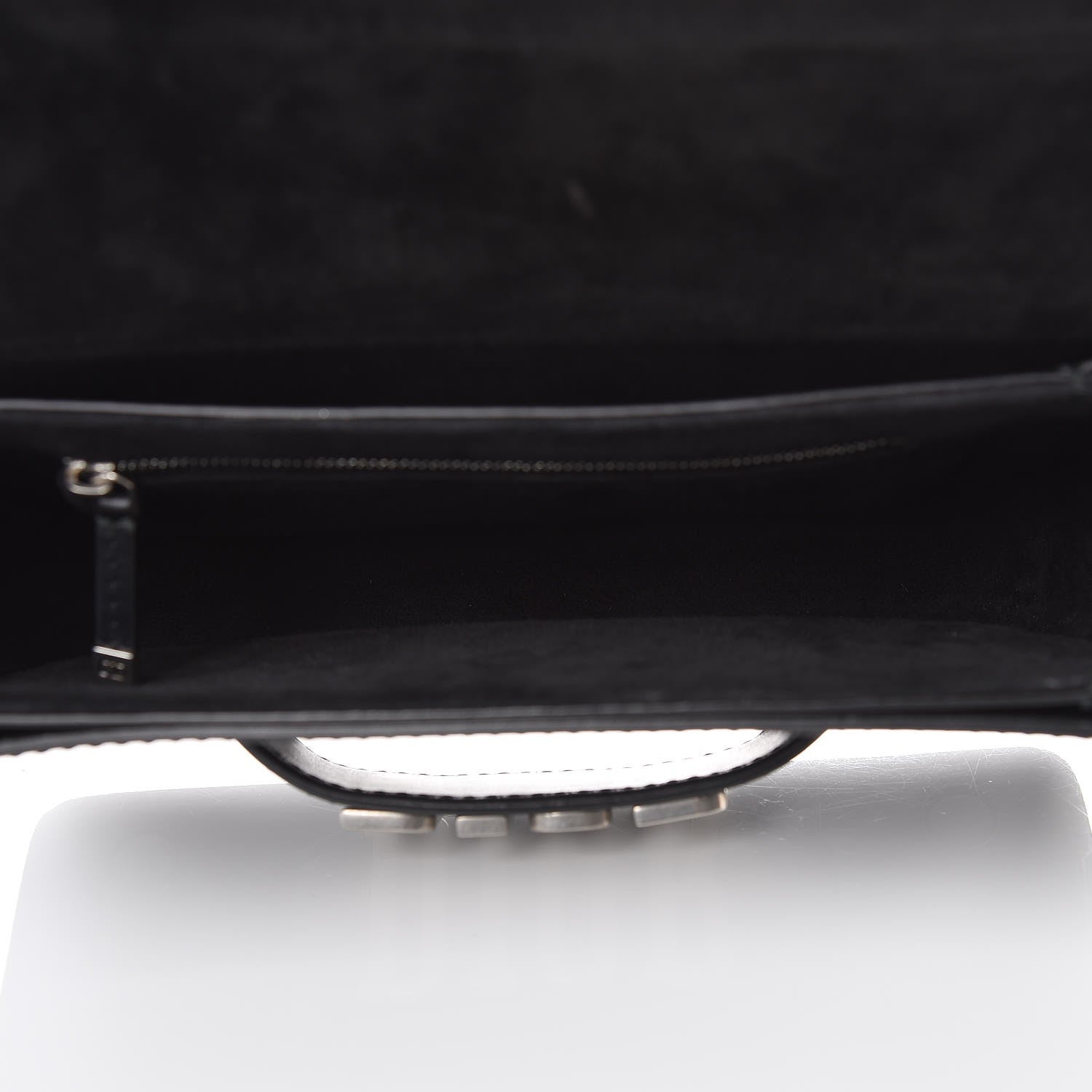 Christian Dior Smooth Calfskin Dio(r)evolution Flap Bag Black 5 of 9
