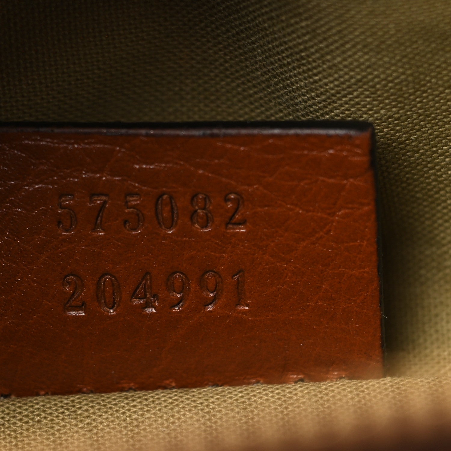 Gucci Vintage Canvas Web Belt Bag Sand Cuir 7 of 10