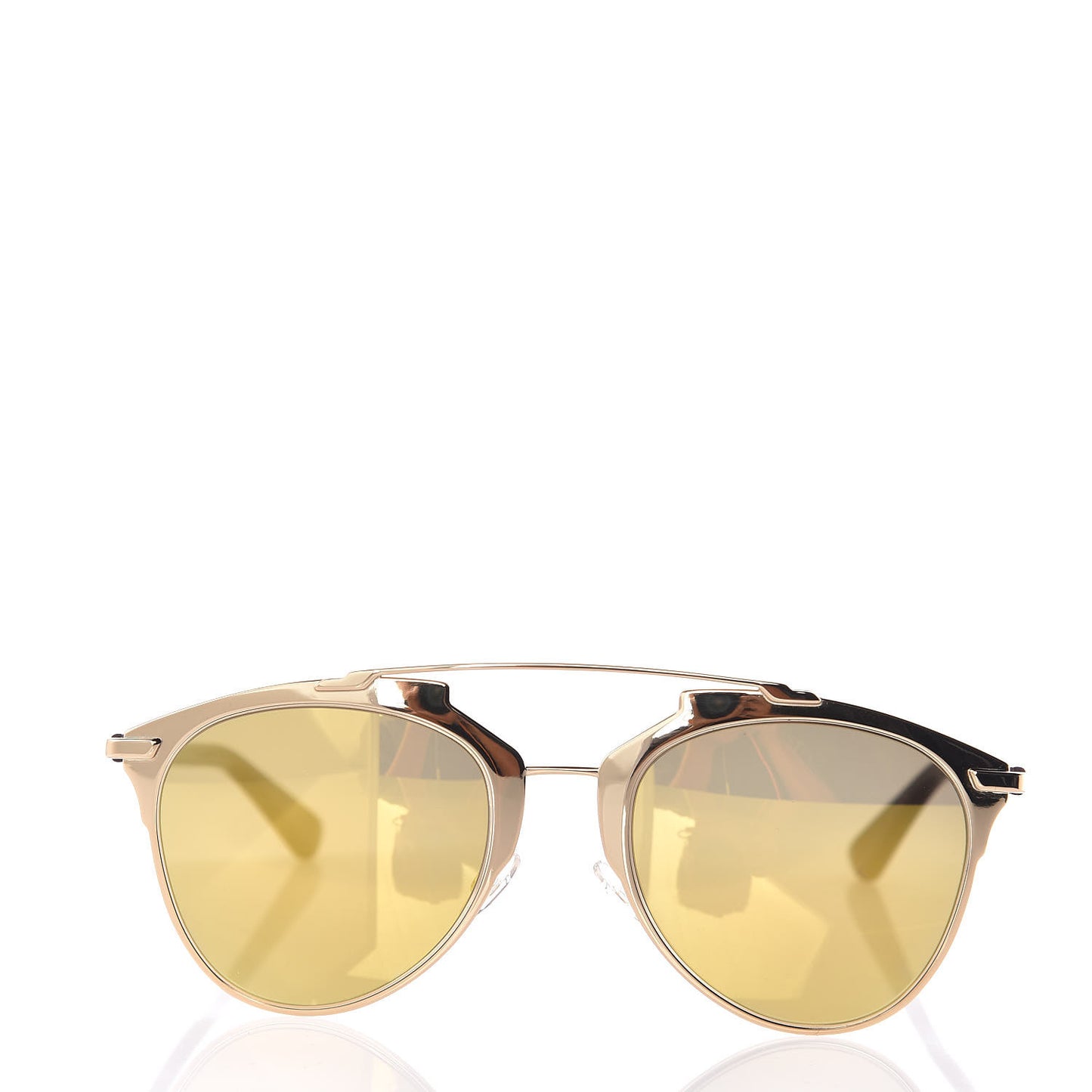 Reflected Sunglasses Gold