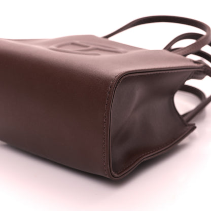 Telfar Vegan Leather Small Shopping Bag Chocolate 10 of 11