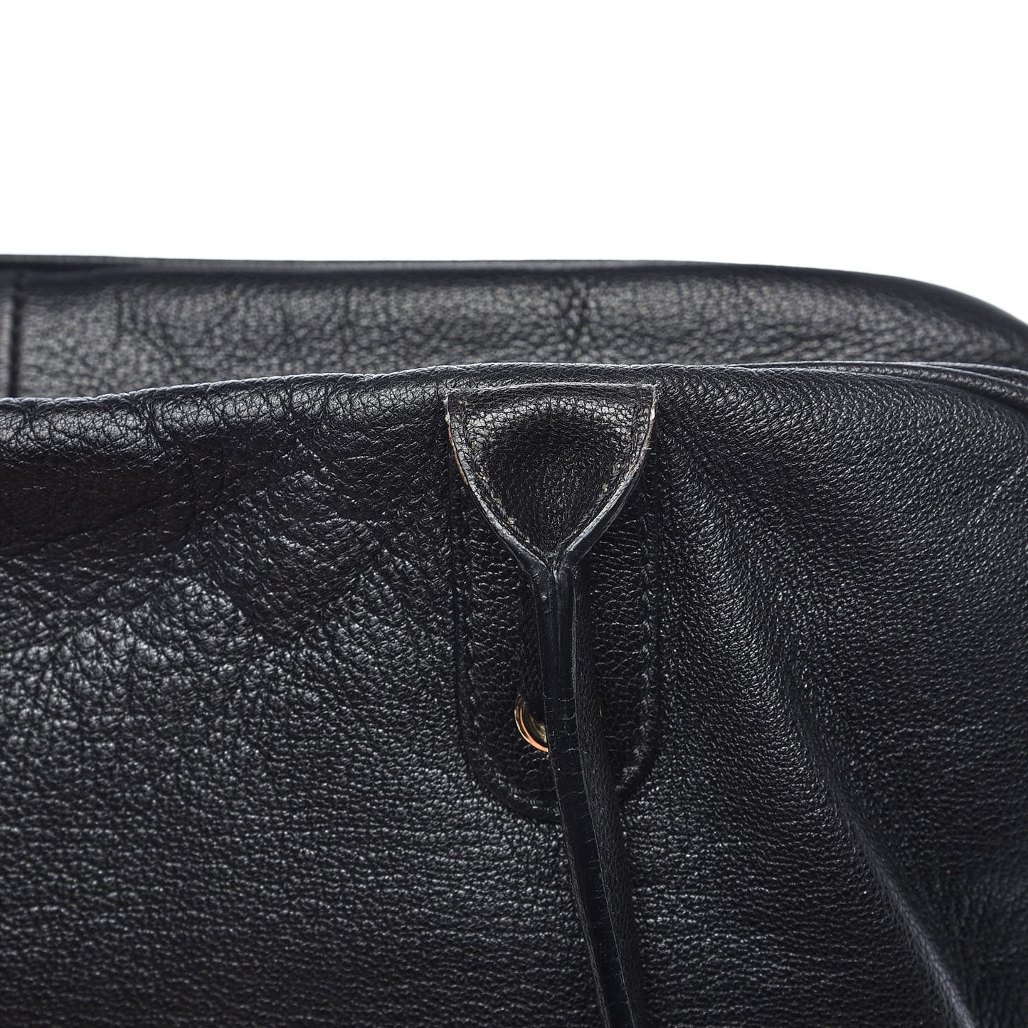 Calfskin Large Princy Boston Tote Black