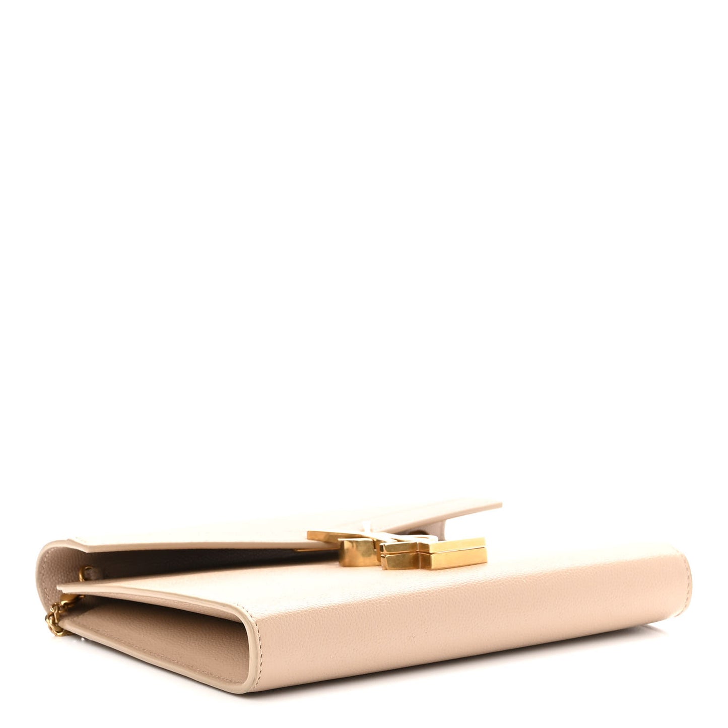 Grain De Poudre Monogram Cassandra Clasp Bag Beige