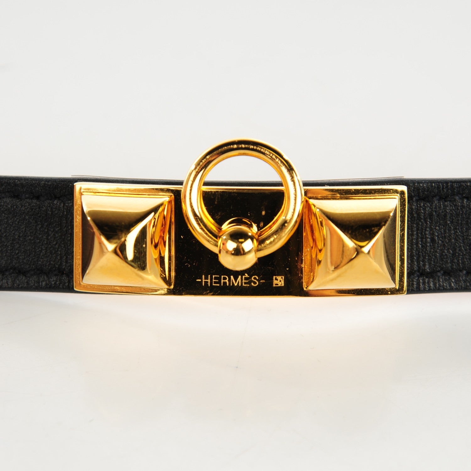 Hermes Chamonix Rivale Bracelet S Black 8 of 9