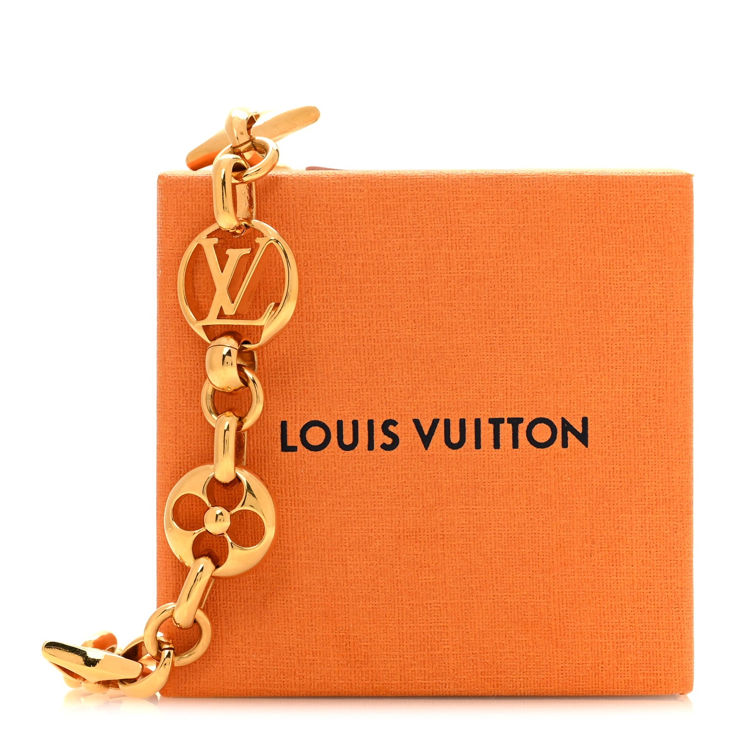 Louis Vuitton Metal Crazy In Lock Bracelet Gold 6 of 6
