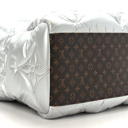 Louis Vuitton Econyl Monogram Pillow Giant Onthego GM Silver 7 of 8