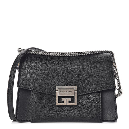 Givenchy Goatskin Small GV3 Shoulder Bag Black 1 of 8