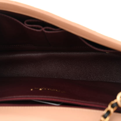 Chanel Caviar Quilted Small CC Filigree Flap Beige Black 5 of 12