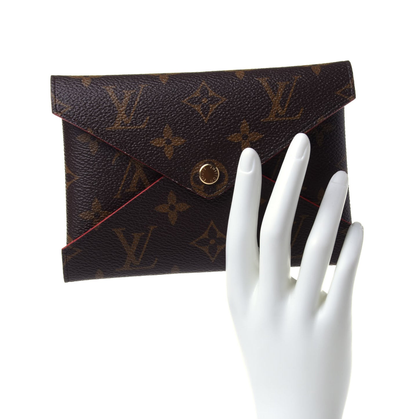 Monogram Medium Kirigami Pochette Insert Coquelicot