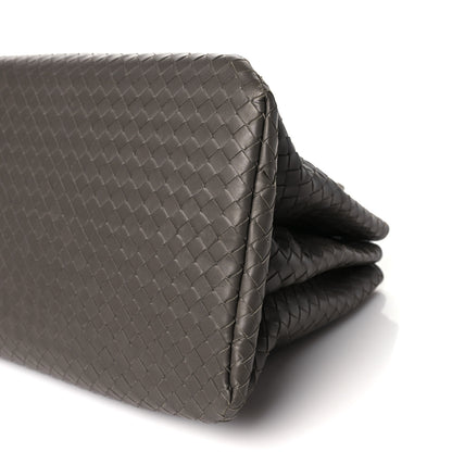 Bottega Veneta Nappa Intrecciato Medium Roma Tote Charcoal 9 of 9