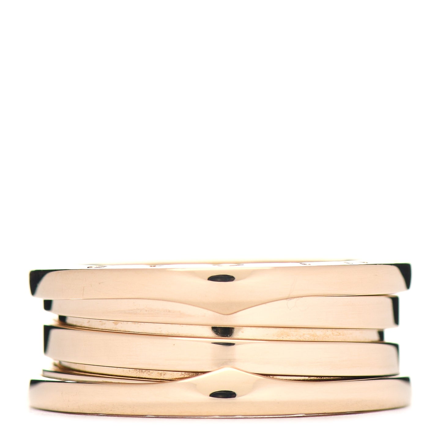 18K Yellow Gold B.Zero1 Three-Band Ring 57 8