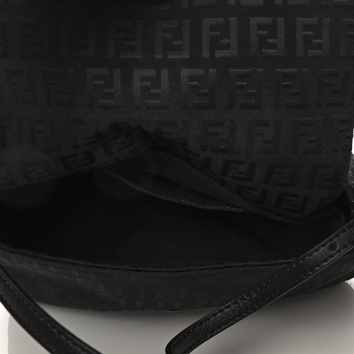 Fendi Zucchino Mini Mama Baguette Black 5 of 10