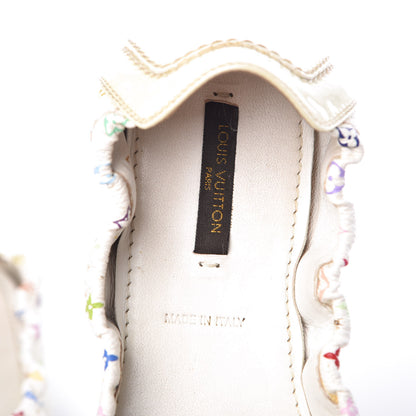 Louis Vuitton Monogram Multicolor Lovely Ballet Flats 36 White 9 of 19