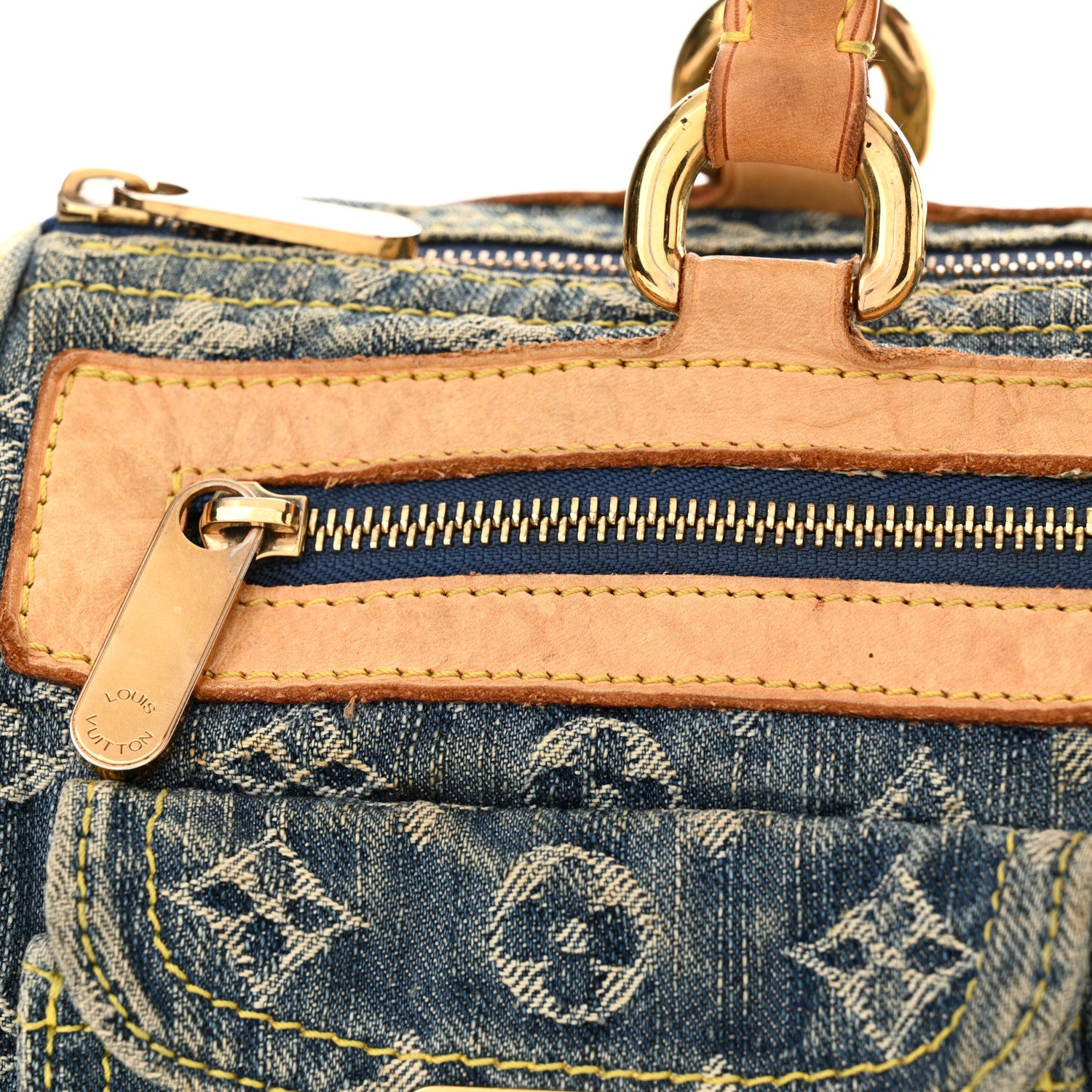 Louis Vuitton Monogram Denim Neo Speedy Blue 13 of 18