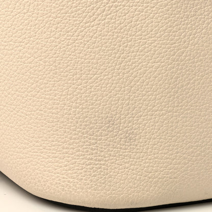 Louis Vuitton Calfskin Lockme Bucket Soie Quartz Calla 13 of 14