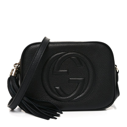 Gucci Pebbled Calfskin Small Soho Disco Bag Black 1 of 11