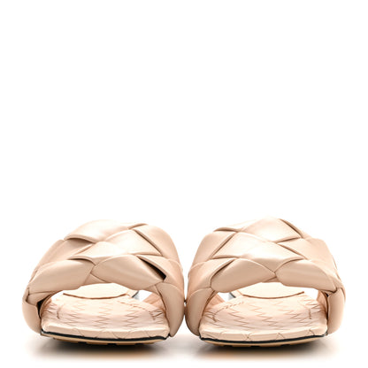 Bottega Veneta Nappa Maxi Intrecciato Lido Flat Sandals 38 Bandage 3 of 10