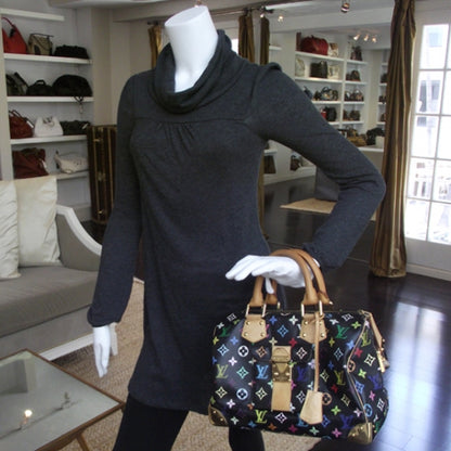 Louis Vuitton Monogram Multicolor Speedy 30 Black 2 of 9