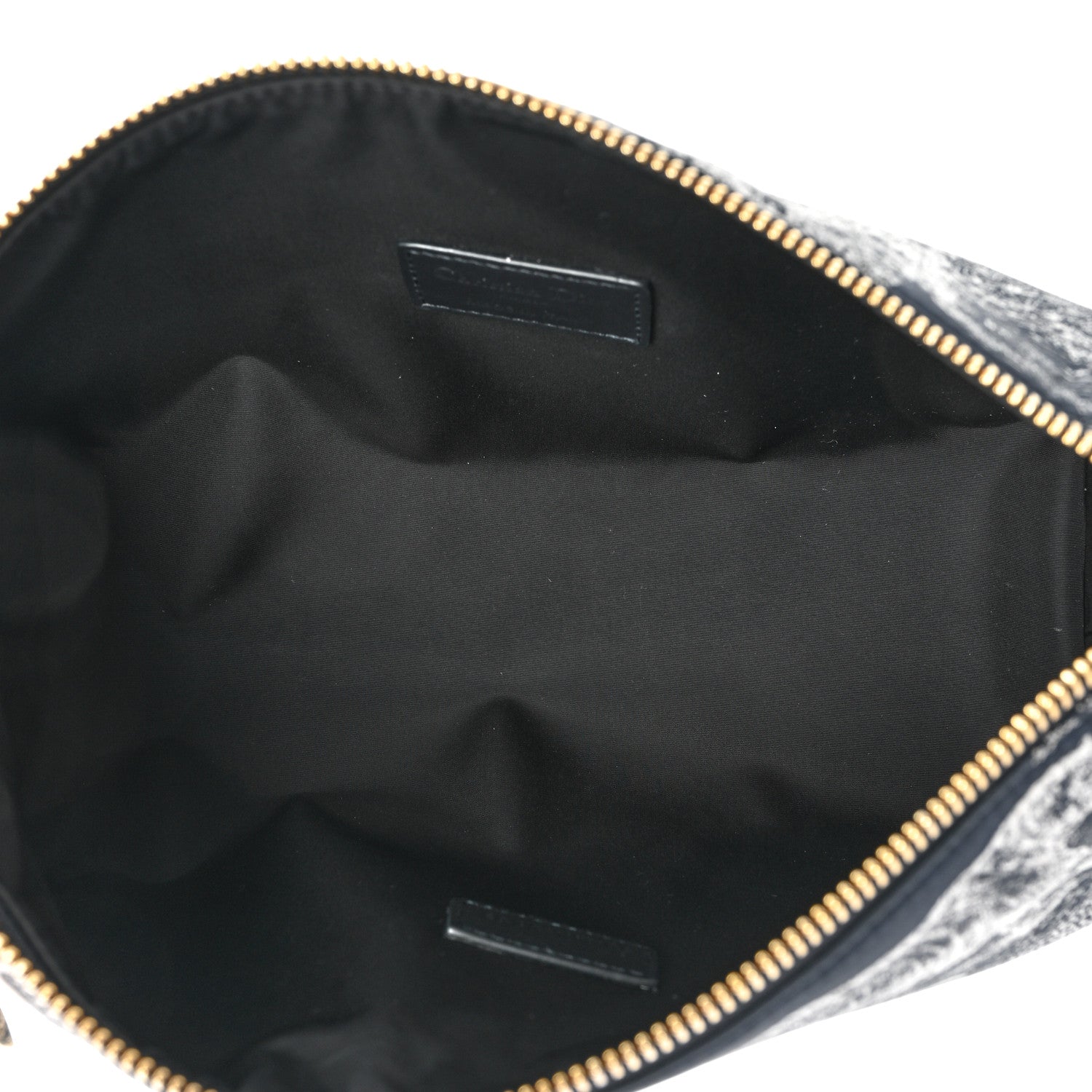 Christian Dior Technical Fabric Toile De Jouy DiorTravel Nomad Pouch Blue 5 of 9