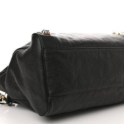 Balenciaga Chevre Gold Metallic Edge Hardware Velo Black 9 of 13