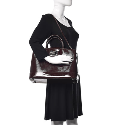 Louis Vuitton Electric Epi Mirabeau GM Prune 2 of 11