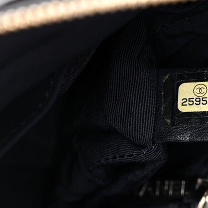 Chanel Shearling Small Gabrielle Hobo Navy 7 of 10