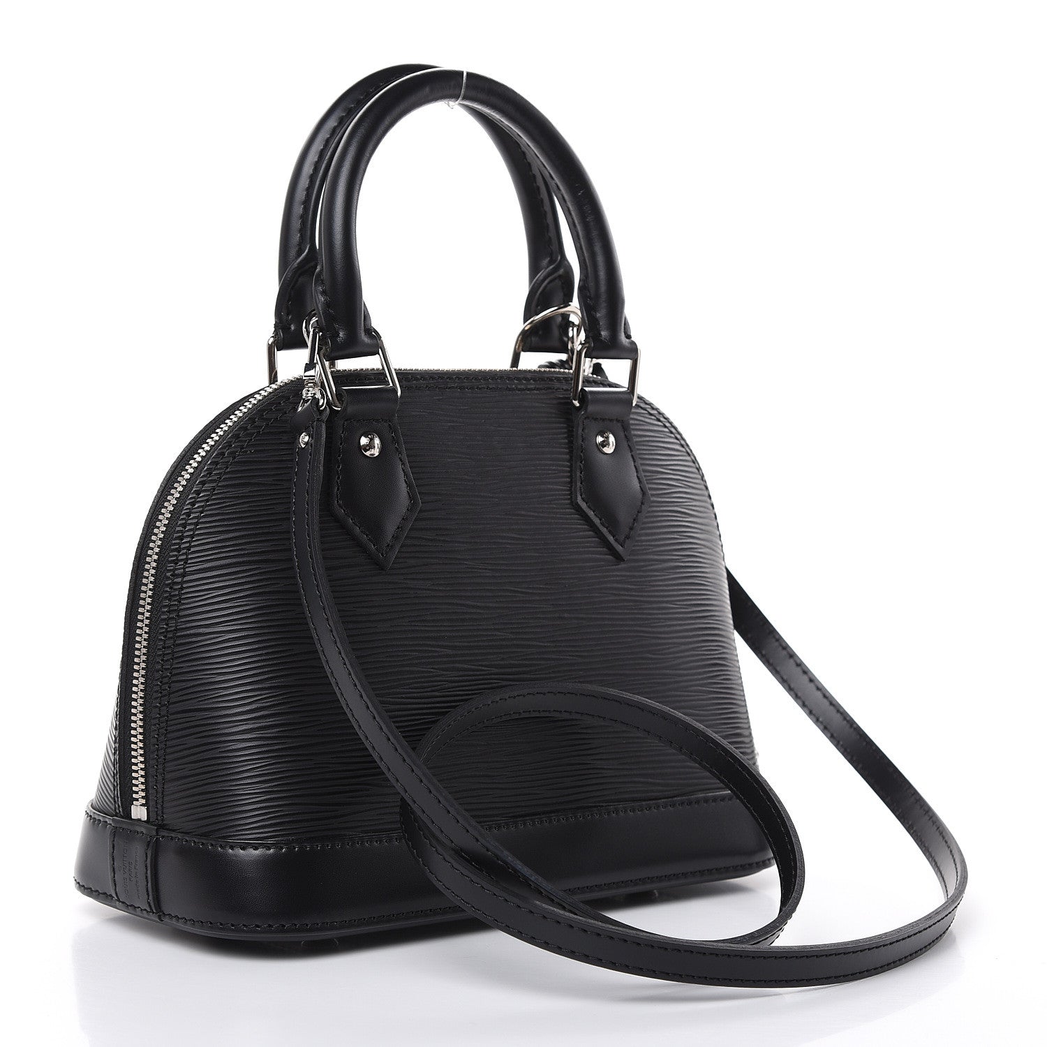 Louis Vuitton Epi Alma BB Black 3 of 10