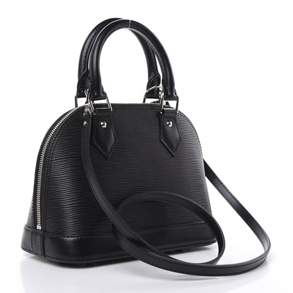 Louis Vuitton Epi Alma BB Black 3 of 10