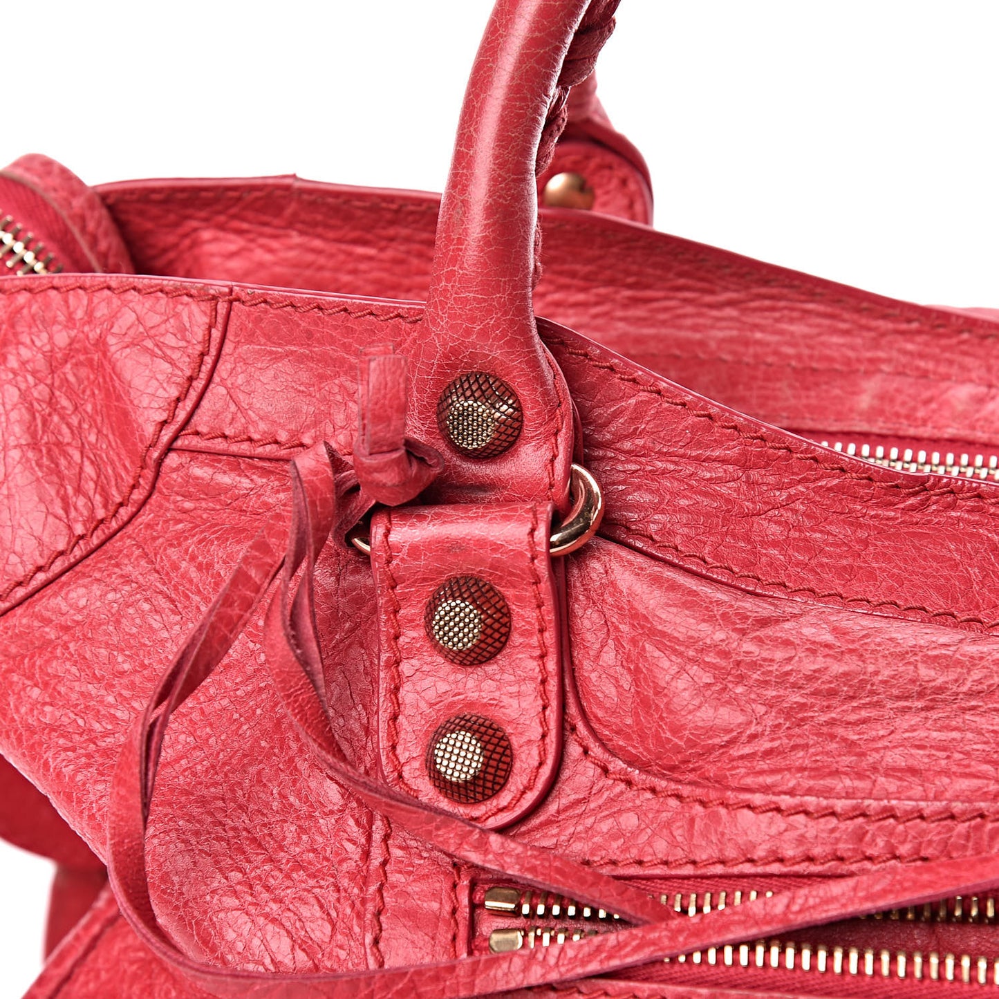 Agneau Giant 12 Rose Gold Hardware City Rose Thulian