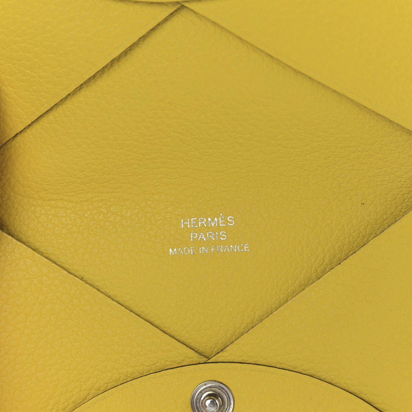 Chevre Mysore Calvi Card Case Lime