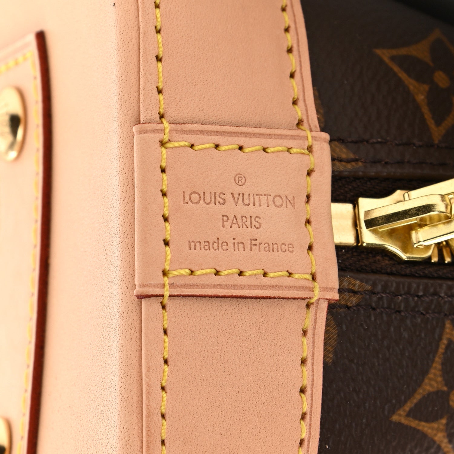 Louis Vuitton Monogram Alma BB 6 of 7