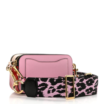 Marc Jacobs Saffiano Small Snapshot Camera Bag Pink Multicolor 2 of 10