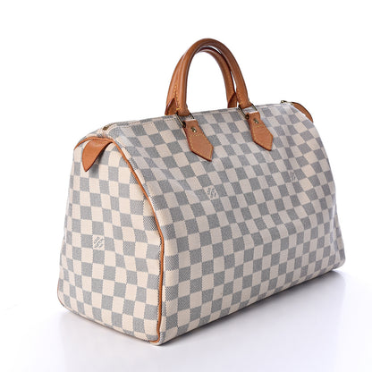 Louis Vuitton Damier Azur Speedy 35 2 of 11