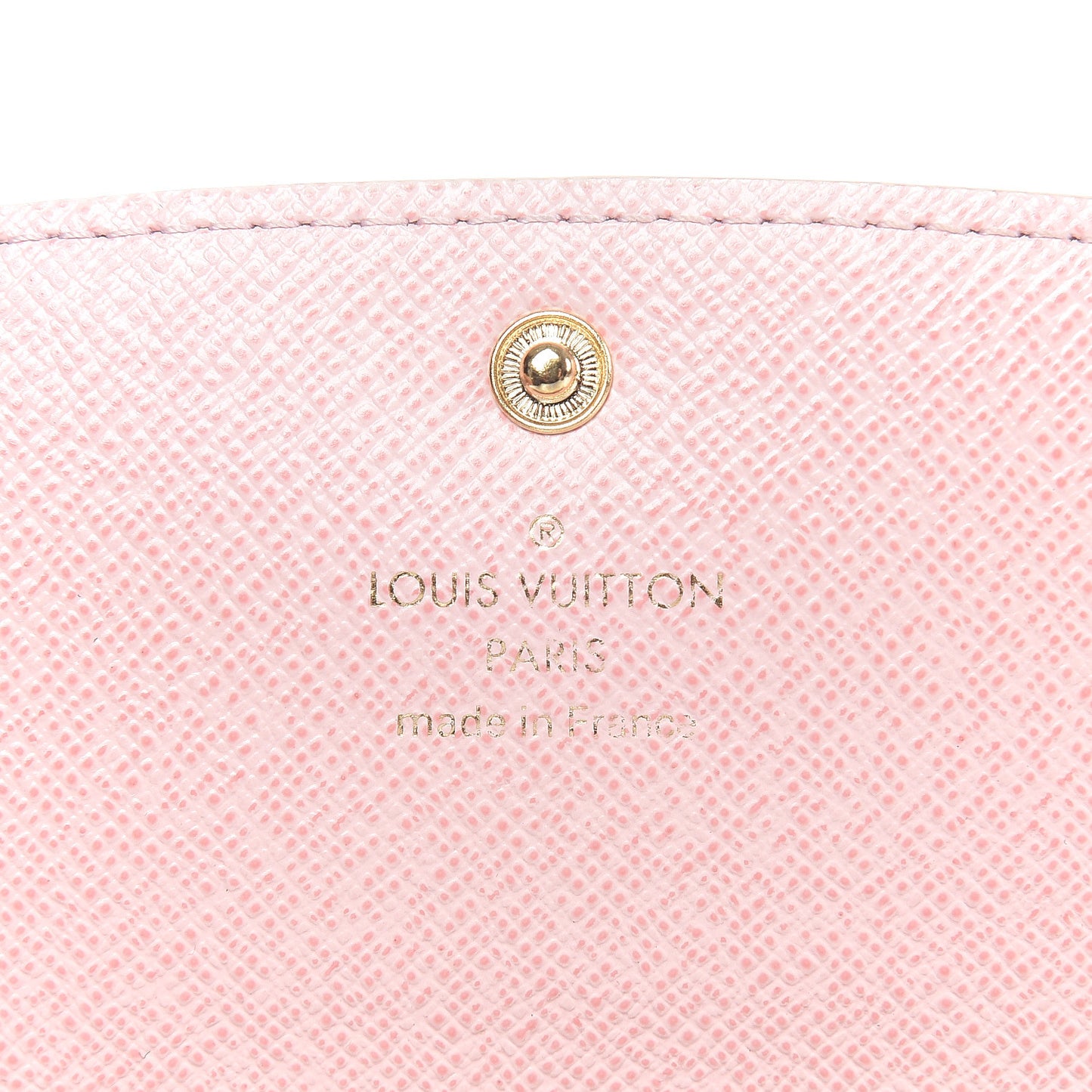 Damier Azur Emilie Wallet Rose Ballerine