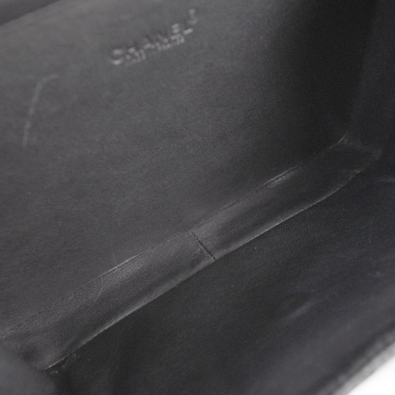 Chanel Patent Cube Handbag Black 6 of 8