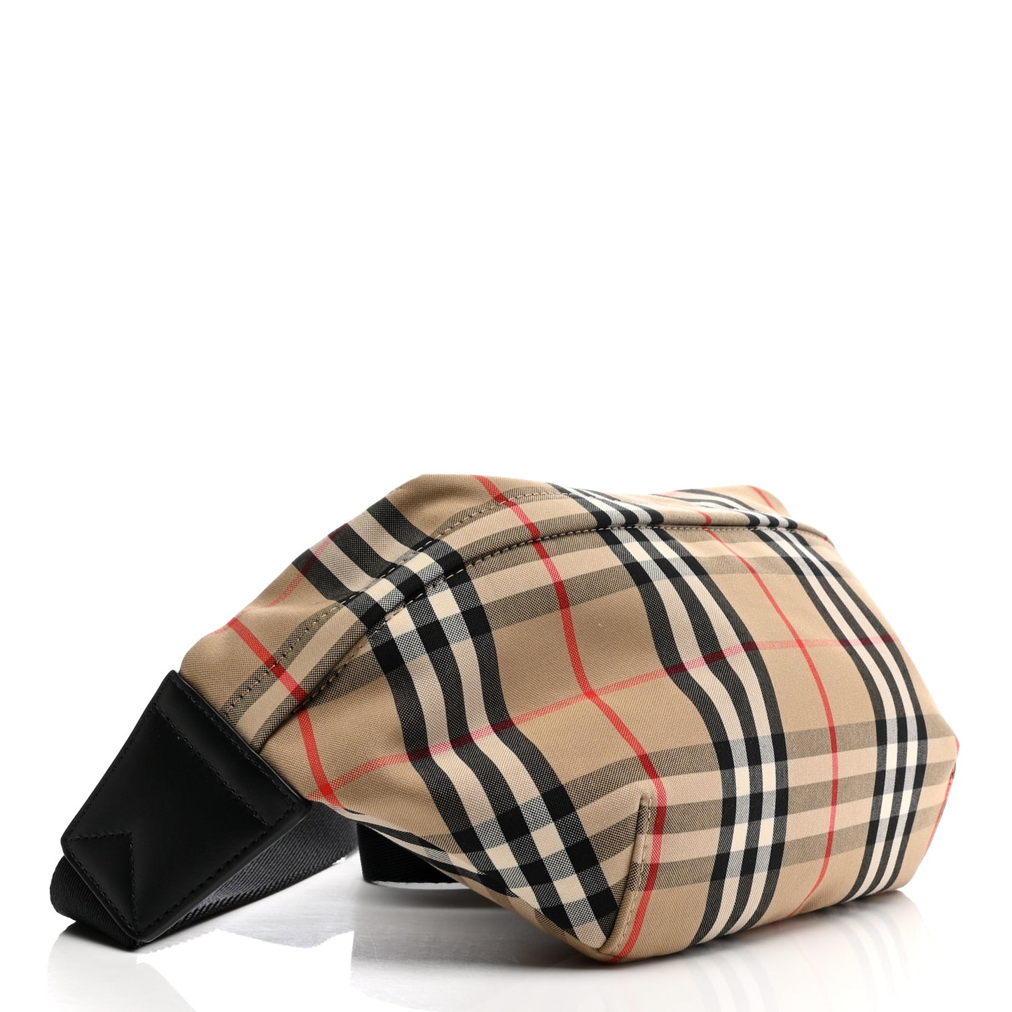 Nylon Vintage Check Medium Sonny Bum Bag Archive Beige Black