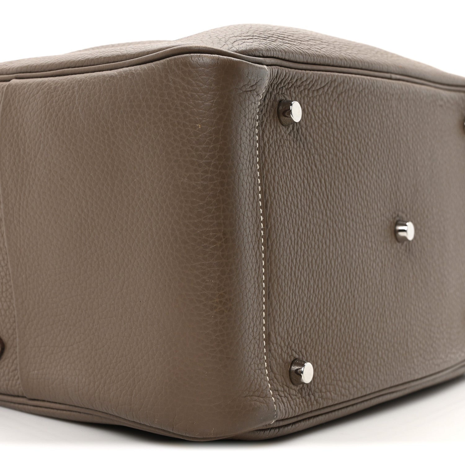 Hermes Taurillon Clemence Lindy 34 Etoupe 9 of 10