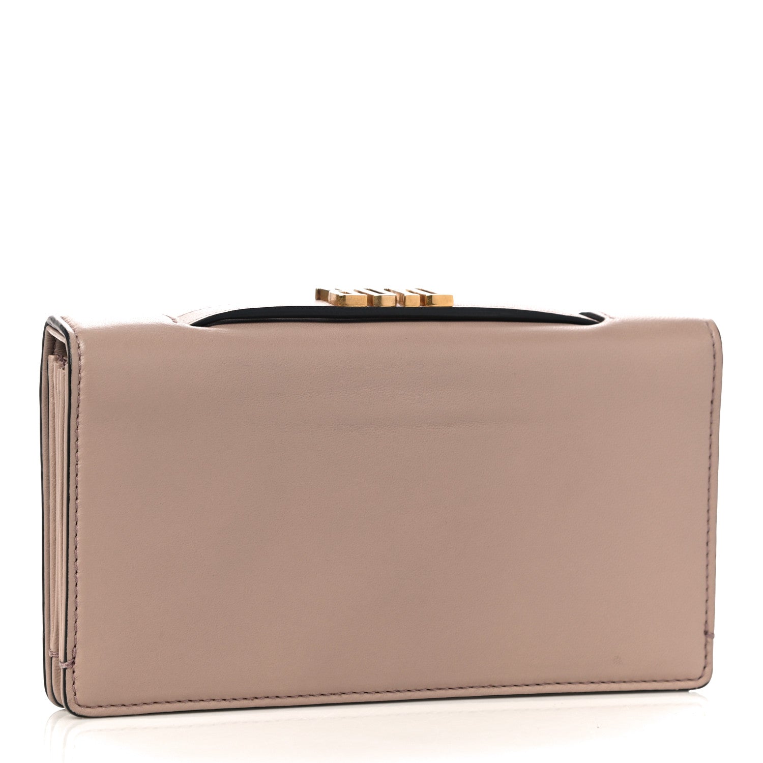 Christian Dior Lambskin Embroidered L'amoureux Tarot Pouch Clutch Vieux Rose 4 of 12