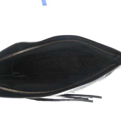 Balenciaga Agneau Classic Hardware Premier Clutch Black 5 of 9