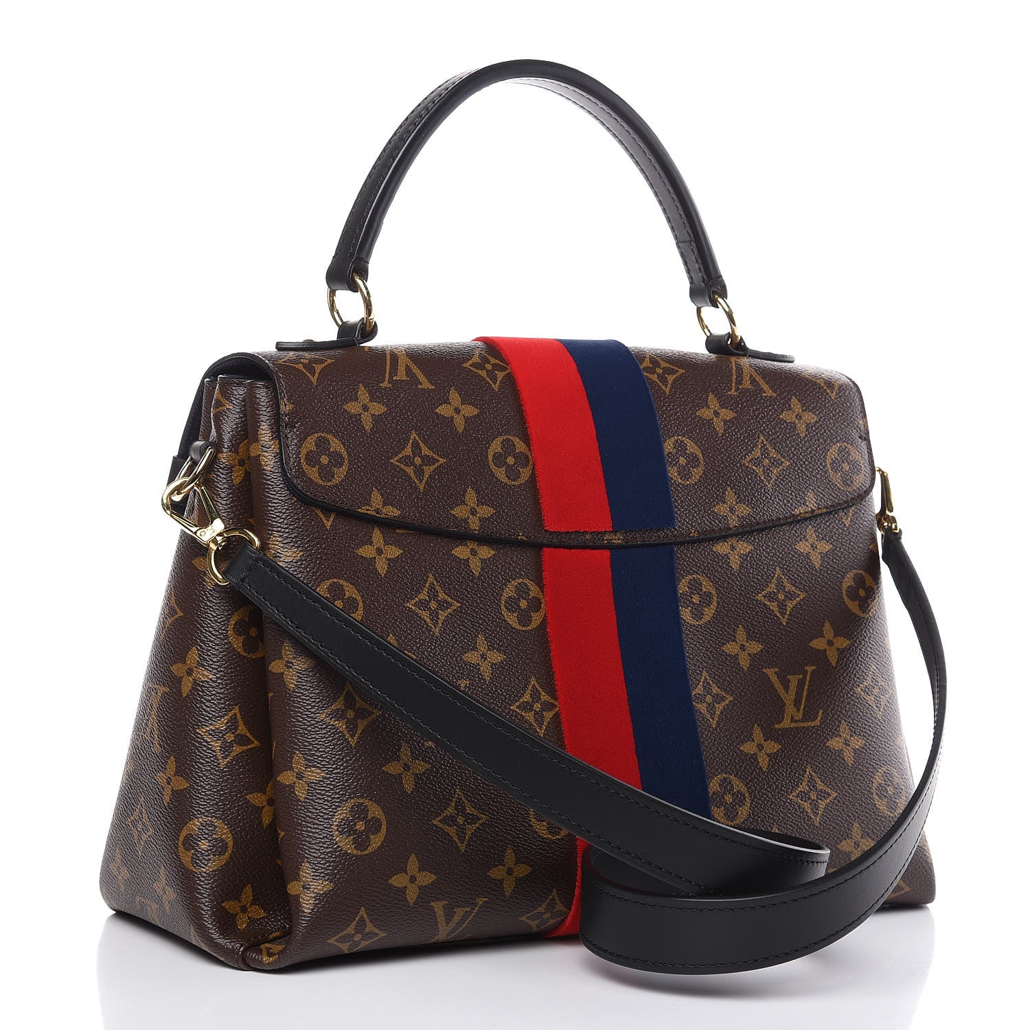 Louis Vuitton Monogram Georges MM Marine Cherry 3 of 8