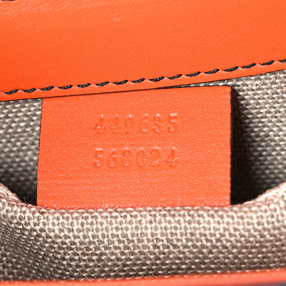 Gucci Microguccissima Medium Emily Chain Shoulder Bag Sun Orange 7 of 10