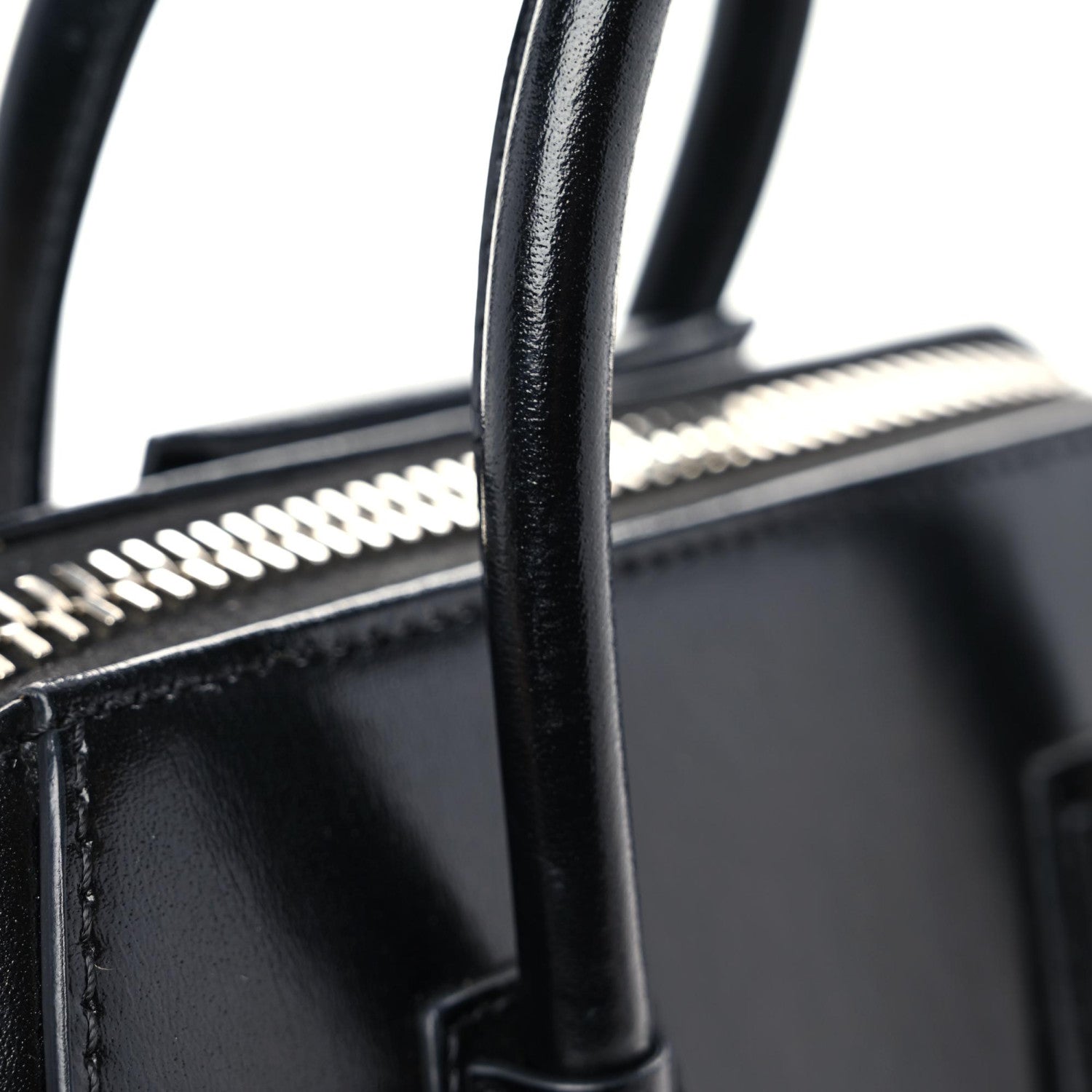 Givenchy Shiny Lord Calfskin Mini Antigona With Chain Black 13 of 18