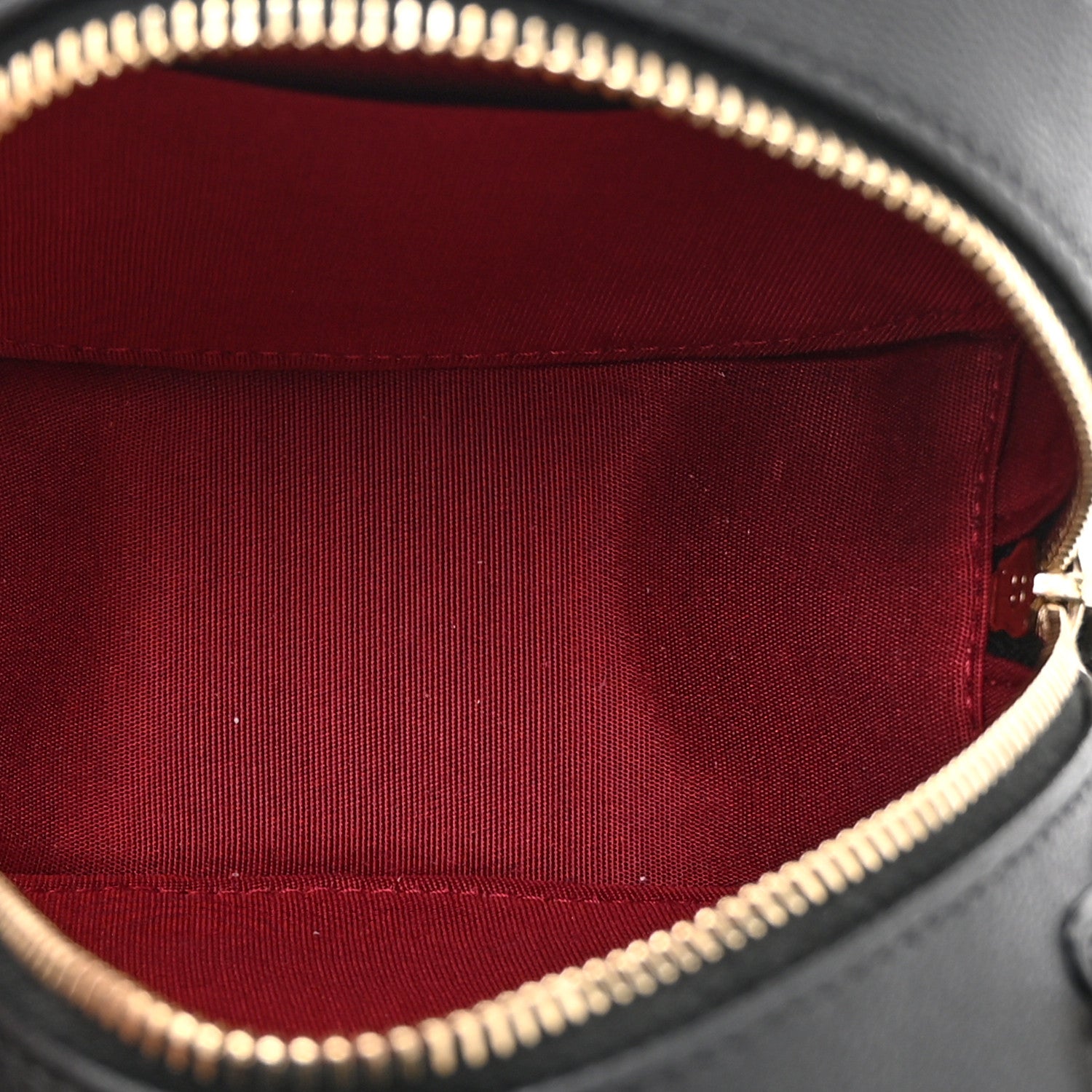 Chanel Shiny Goatskin Quilted Chanel 19 Round Clutch With Chain Black 5 of 10