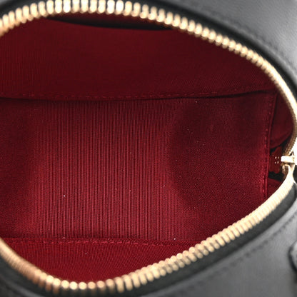 Chanel Shiny Goatskin Quilted Chanel 19 Round Clutch With Chain Black 5 of 10