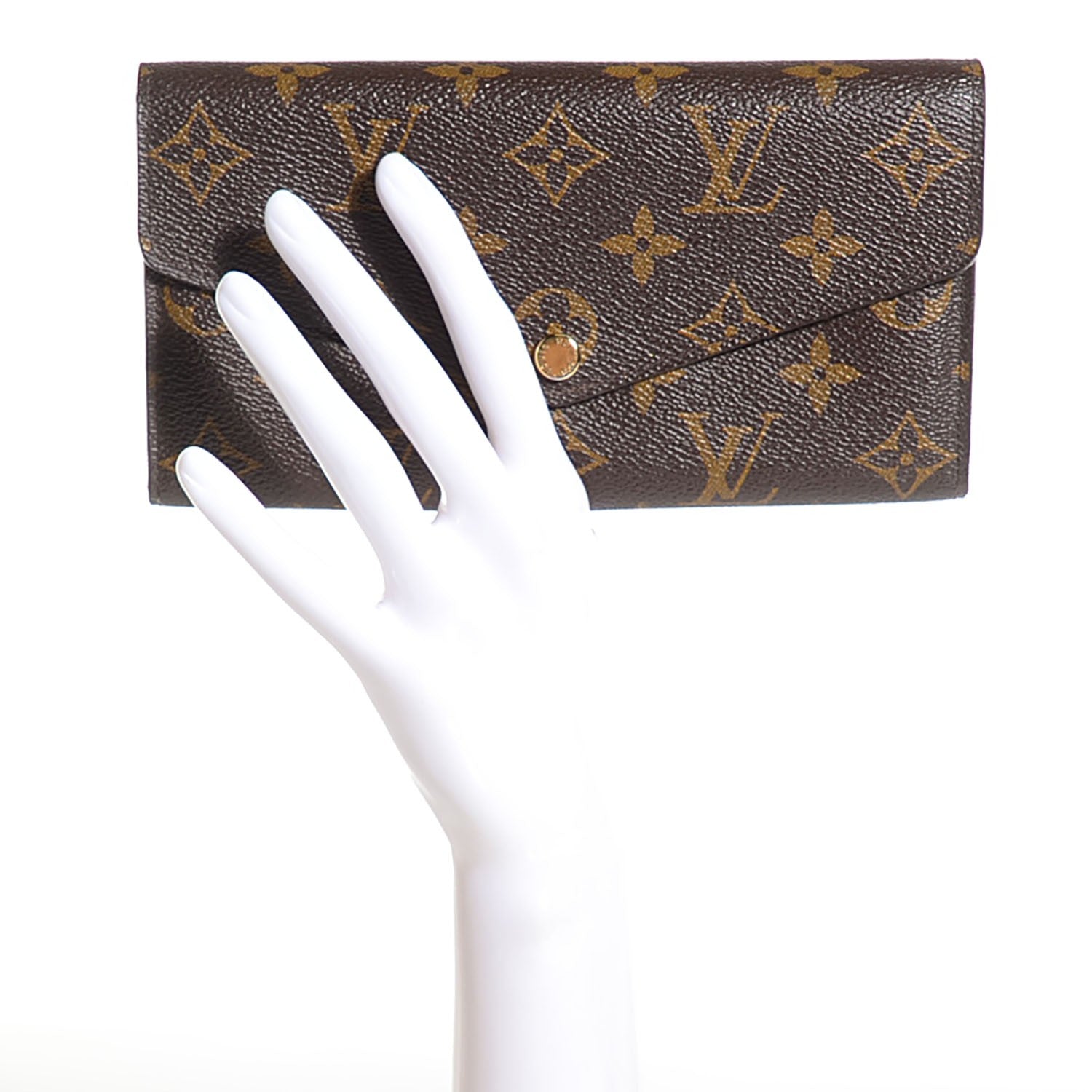 Louis Vuitton Monogram Sarah Wallet NM 2 of 7