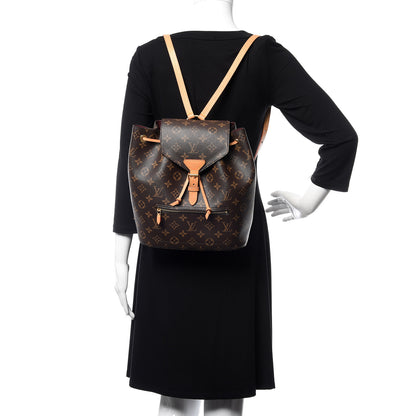 Louis Vuitton Monogram Montsouris NM Backpack 2 of 10