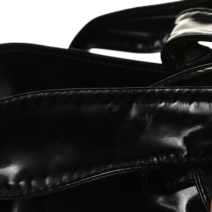 Valentino Garavani Patent Bow Hobo Black 13 of 18