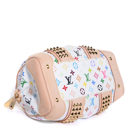Louis Vuitton Monogram Multicolor Courtney MM White 4 of 7