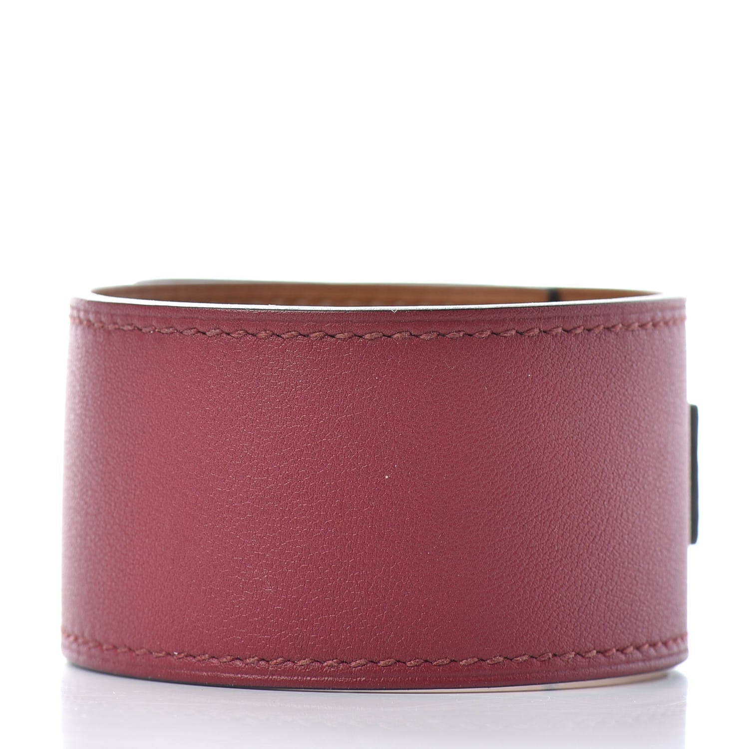 Hermes Epsom Swift Intense Bracelet S Rouge Grenat Rose Jaipur 3 of 4