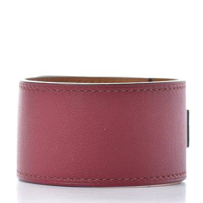 Hermes Epsom Swift Intense Bracelet S Rouge Grenat Rose Jaipur 3 of 4